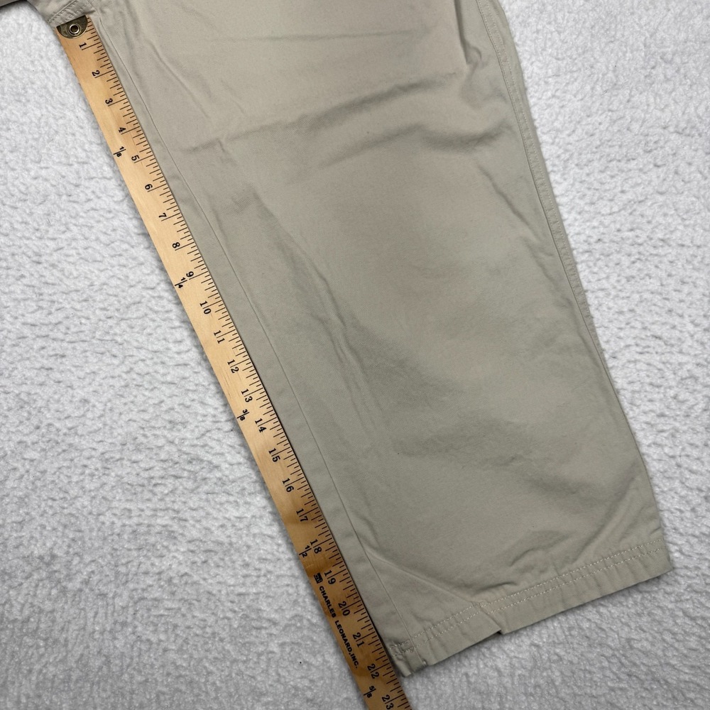 Columbia Capri Pants Beige Cotton Bermuda Knickers Gorpcore Hike Women's Size 14 - Picture 5 of 10